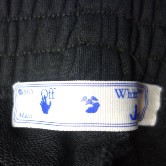 Off-White 2013 LG-425 Main Label OMAA038R20185004 100% Cotton Size M Shorts - Picture 7 of 13